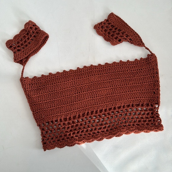 Windsor Crochet Crop Tube Top - Picture 4 of 4